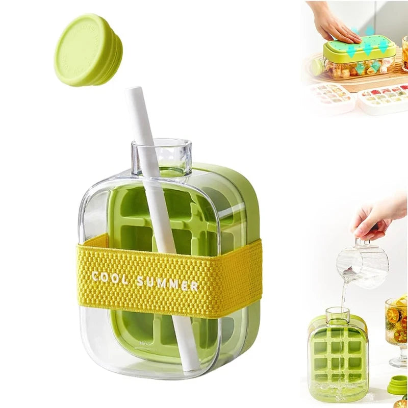 Portable Silicone Ice Bottle
