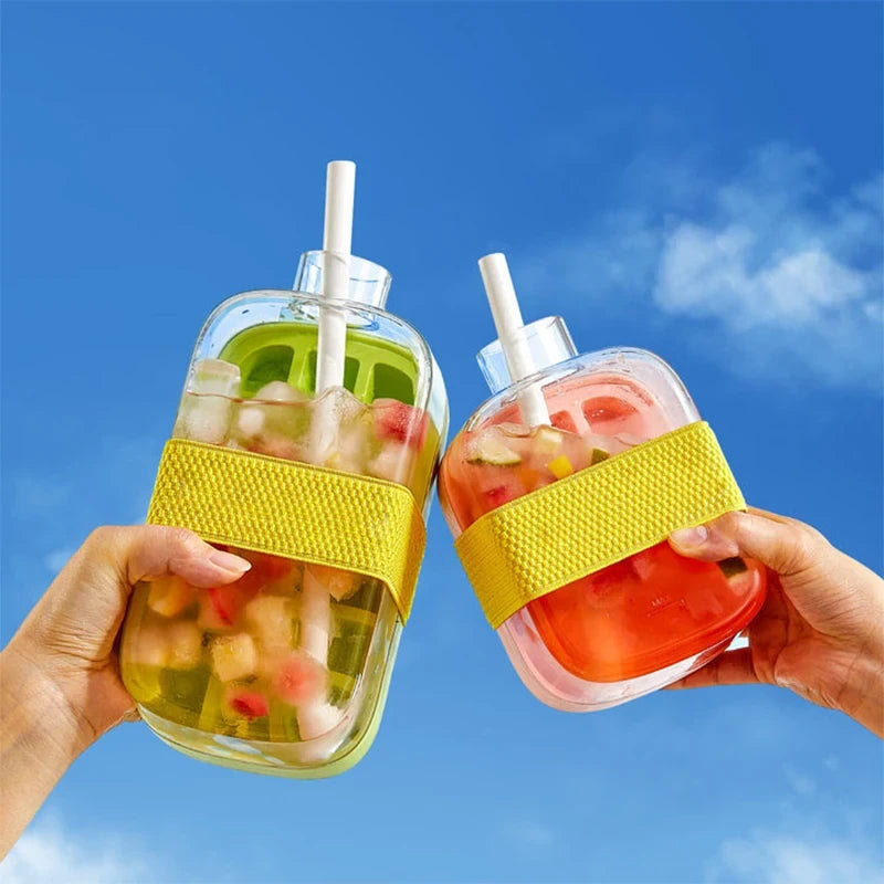 Portable Silicone Ice Bottle