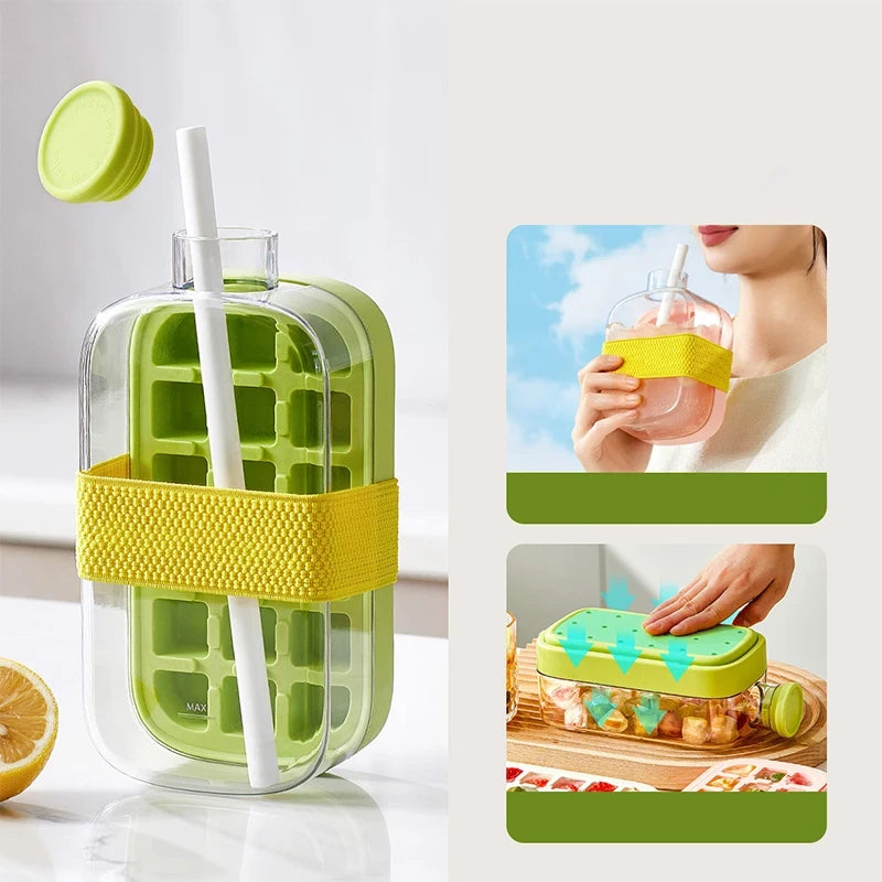 Portable Silicone Ice Bottle