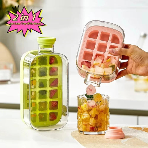 Portable Silicone Ice Bottle