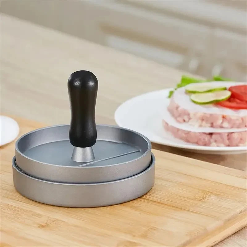 Antihaft Burgerpresse mit Wachspapier